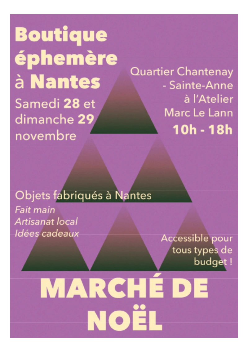 Marché de Noël Céramique Nantes